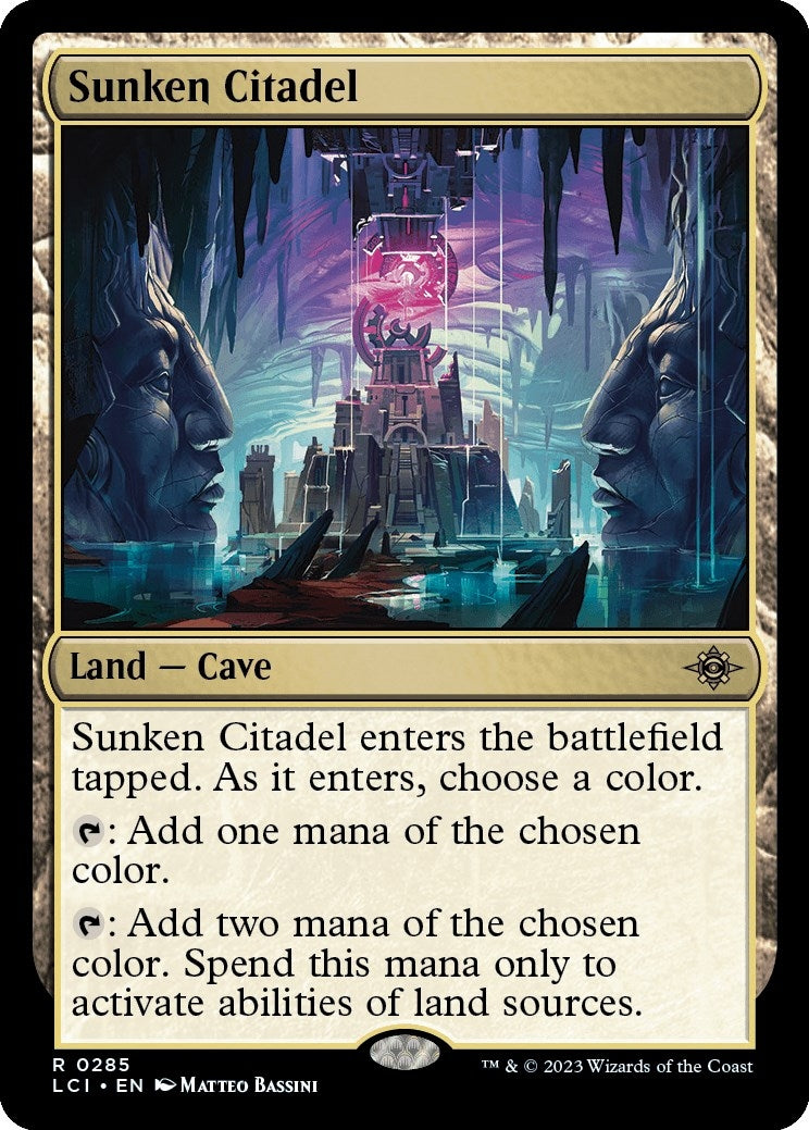 Image for Sunken Citadel (285) (The Lost Caverns of Ixalan) - Magic: The Gathering