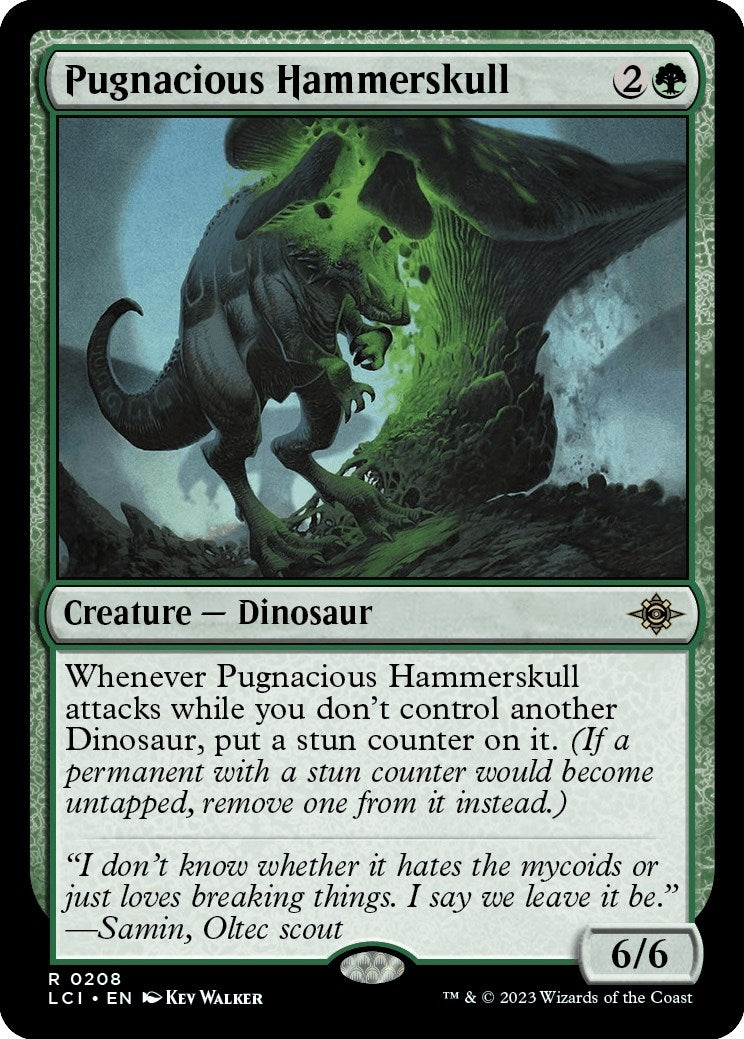 Image for Pugnacious Hammerskull (208) (The Lost Caverns of Ixalan) - Magic: The Gathering