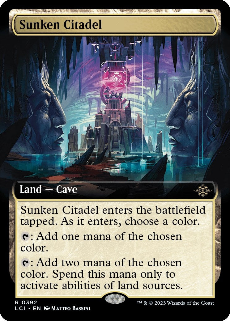 Sunken Citadel (Extended Art) (392) (The Lost Caverns of Ixalan)