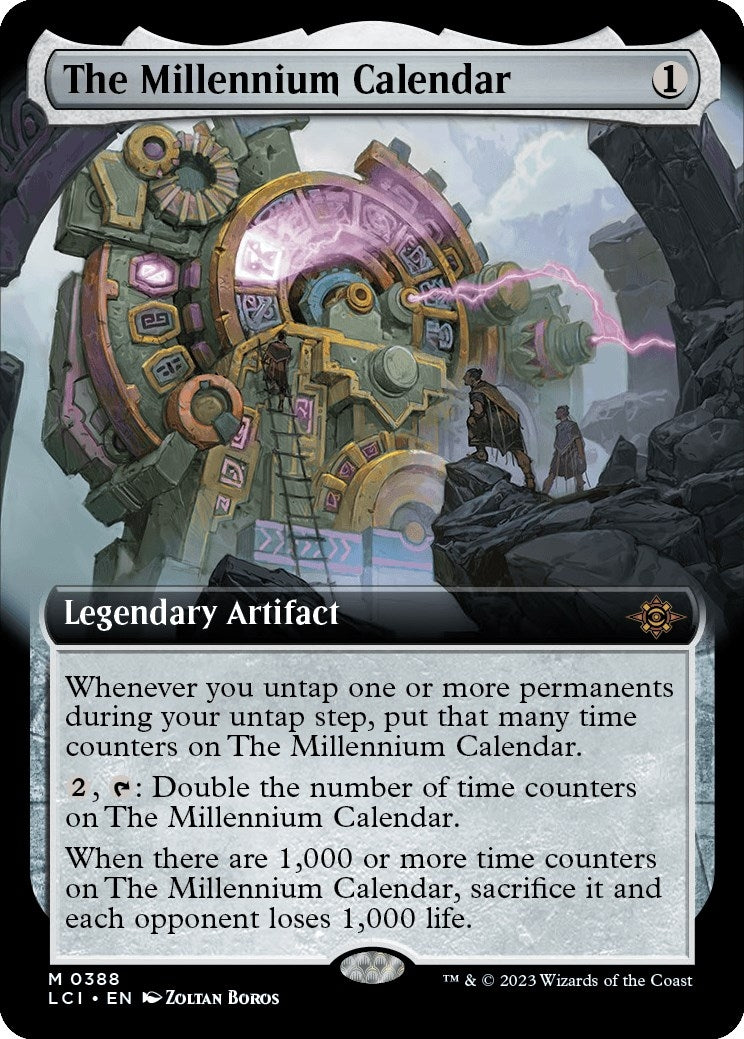 Image for The Millennium Calendar (Extended Art) (388) (The Lost Caverns of Ixalan) - Magic: The Gathering