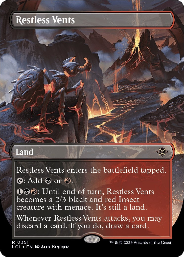 Image for Restless Vents (Borderless) (351) (The Lost Caverns of Ixalan) - Magic: The Gathering