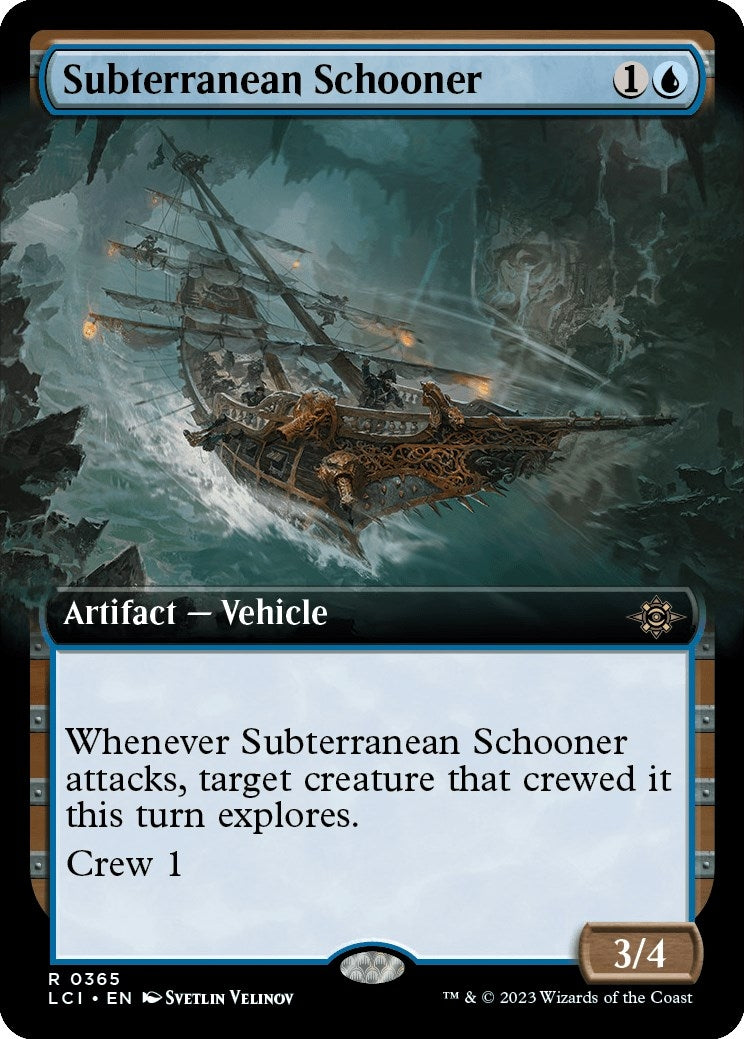 Image for Subterranean Schooner (Extended Art) (365) (The Lost Caverns of Ixalan) - Magic: The Gathering