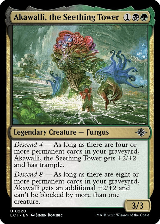 Image for Akawalli, the Seething Tower (220) (The Lost Caverns of Ixalan) - Magic: The Gathering