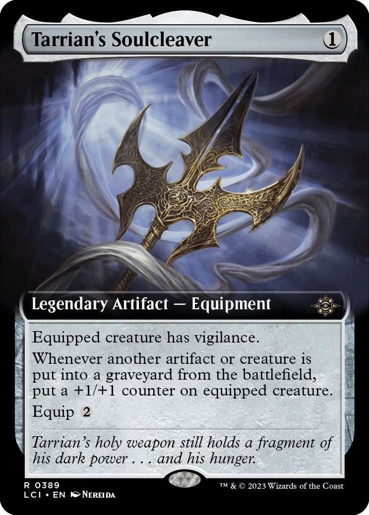 Tarrian's Soulcleaver (Extended Art) (389) (The Lost Caverns of Ixalan)