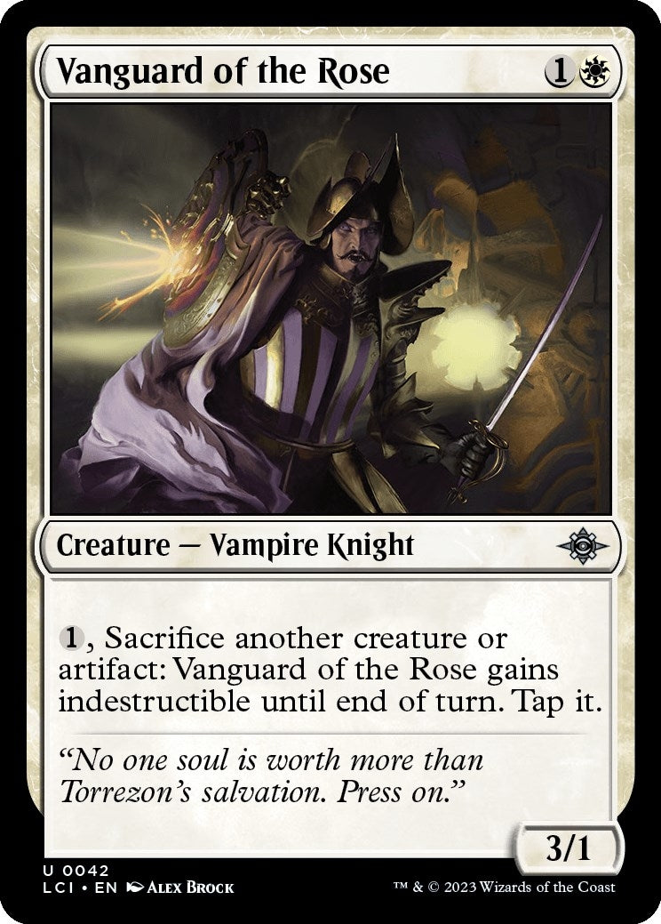Image for Vanguard of the Rose (42) (The Lost Caverns of Ixalan) - Magic: The Gathering