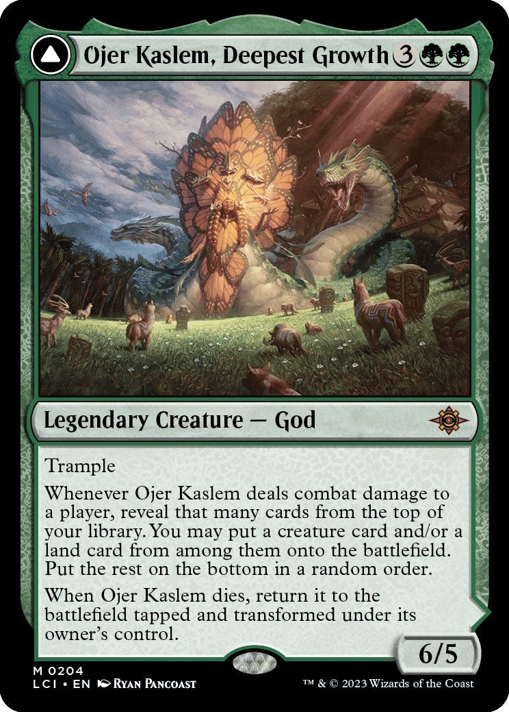 Image for Ojer Kaslem, Deepest Growth (204) (The Lost Caverns of Ixalan) - Magic: The Gathering