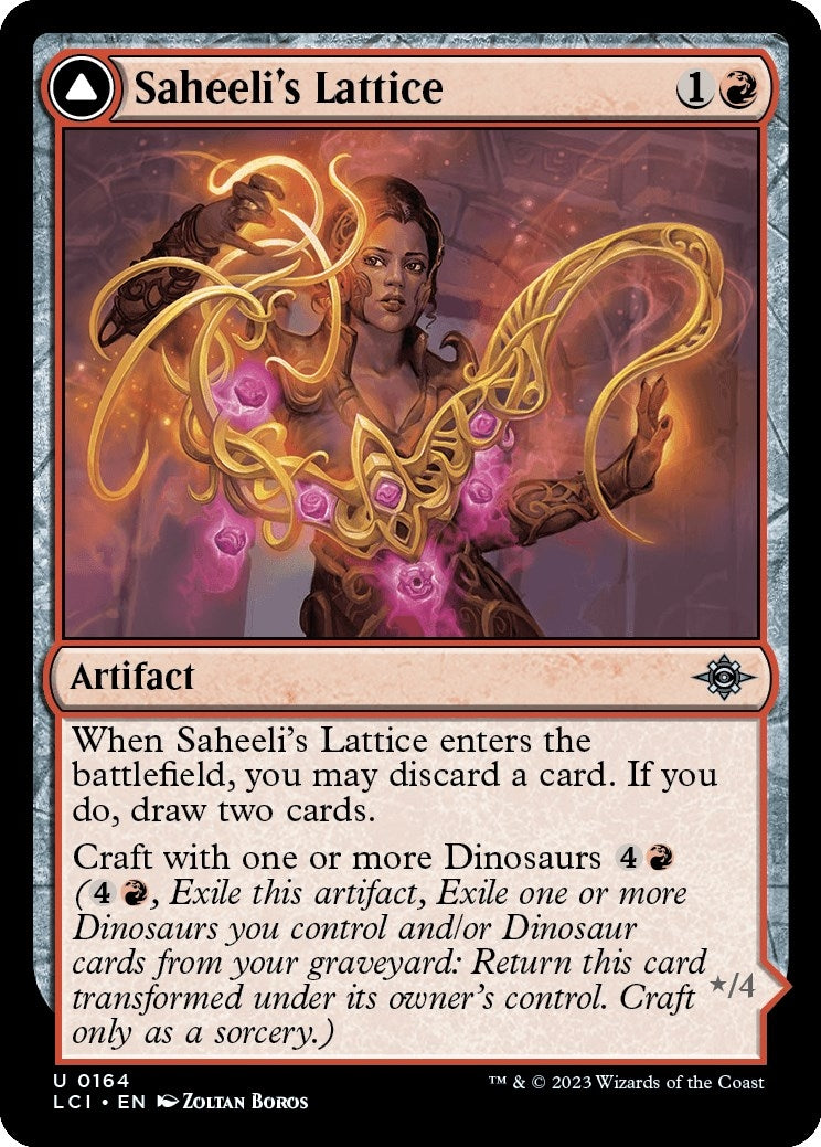 Image for Saheeli's Lattice (164) (The Lost Caverns of Ixalan) - Magic: The Gathering