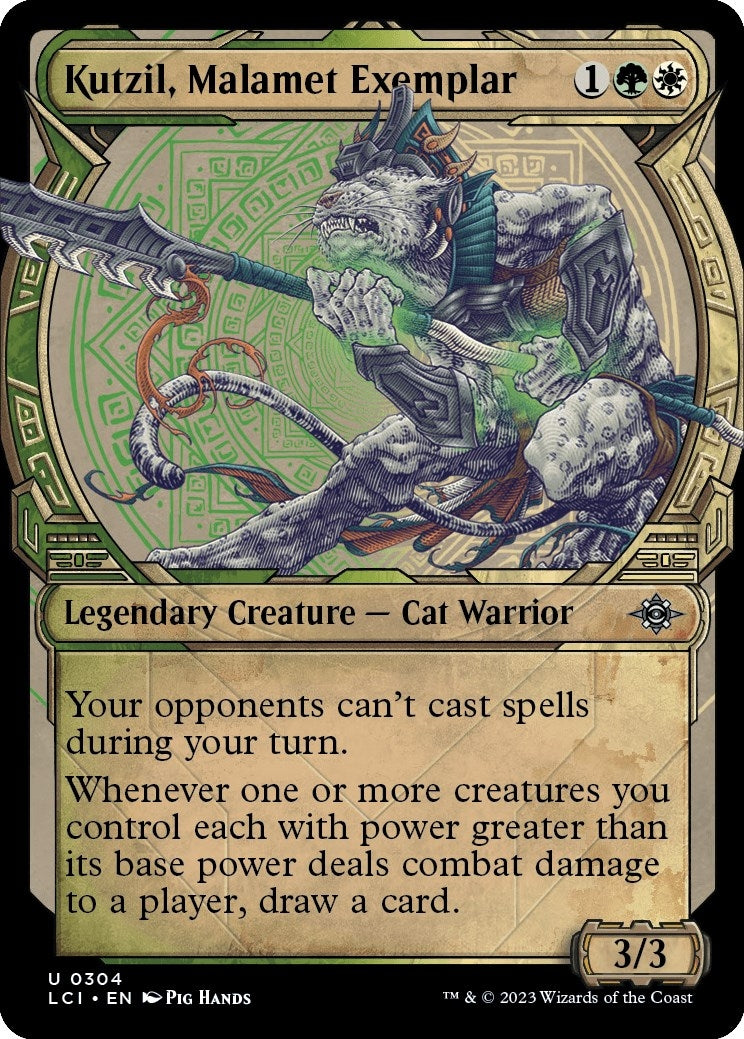 Image for Kutzil, Malamet Exemplar (Showcase) (304) (The Lost Caverns of Ixalan) - Magic: The Gathering