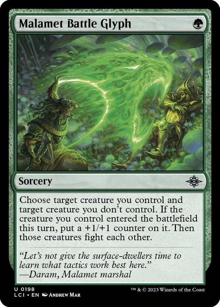 Image for Malamet Battle Glyph (198) (The Lost Caverns of Ixalan) - Magic: The Gathering