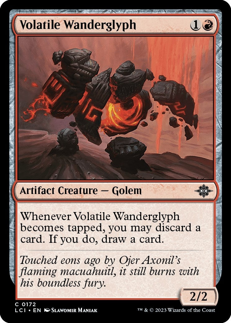 Image for Volatile Wanderglyph (172) (The Lost Caverns of Ixalan) - Magic: The Gathering