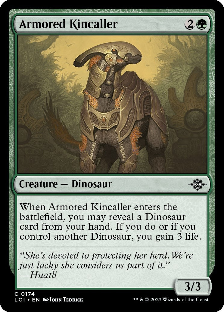 Image for Armored Kincaller (174) (The Lost Caverns of Ixalan) - Magic: The Gathering