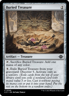 Image for Buried Treasure (246) (The Lost Caverns of Ixalan) - Magic: The Gathering