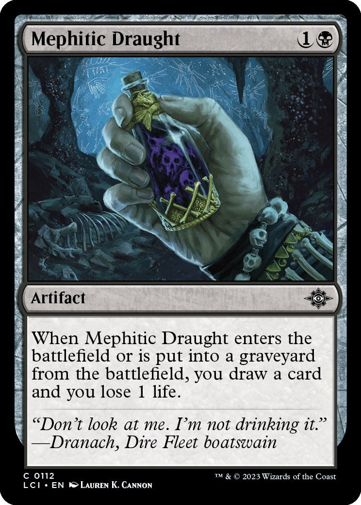 Image for Mephitic Draught (112) (The Lost Caverns of Ixalan) - Magic: The Gathering
