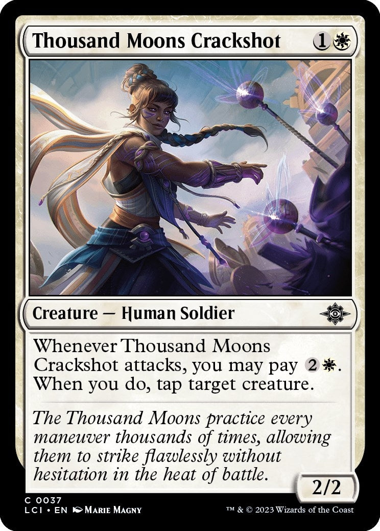 Image for Thousand Moons Crackshot (37) (The Lost Caverns of Ixalan) - Magic: The Gathering