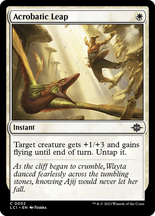 Image for Acrobatic Leap (2) (The Lost Caverns of Ixalan) - Magic: The Gathering