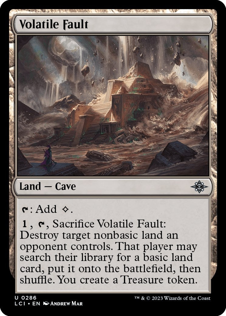 Image for Volatile Fault (286) (The Lost Caverns of Ixalan) - Magic: The Gathering