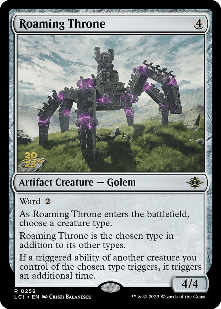 Roaming Throne (258) (Prerelease Cards)