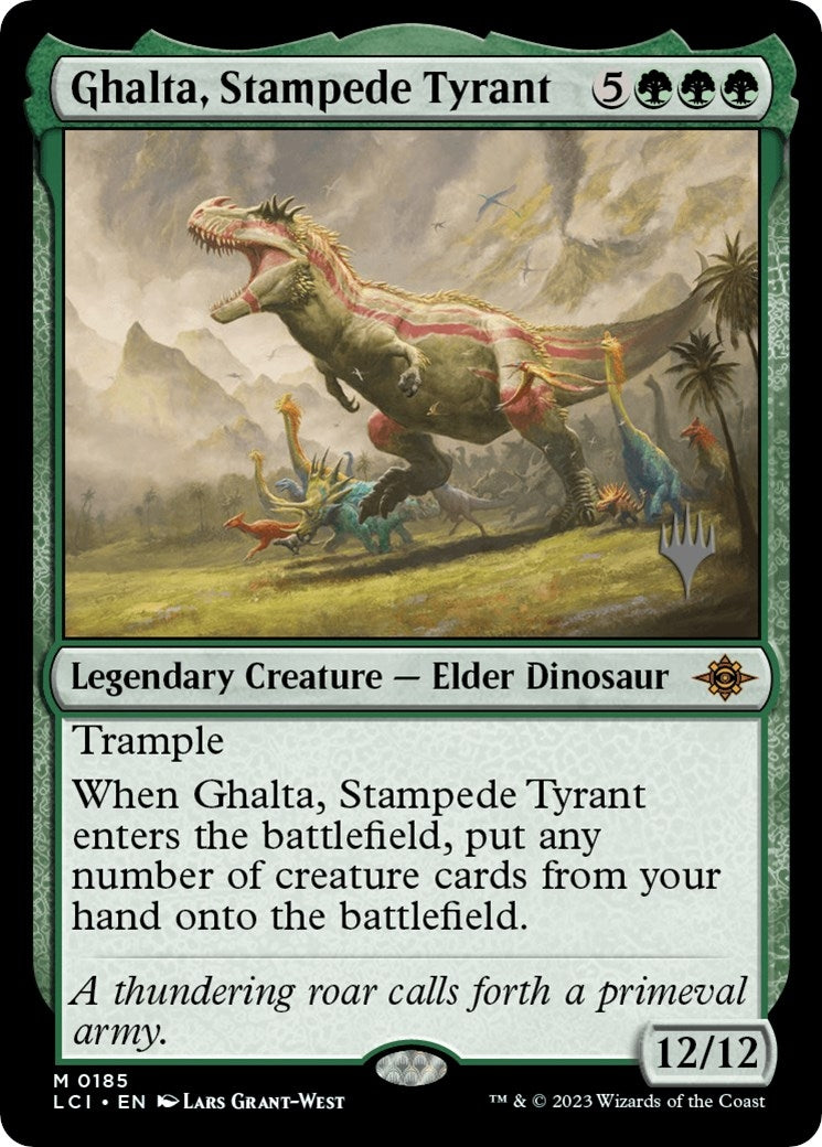 Image for Ghalta, Stampede Tyrant (185) (The Lost Caverns of Ixalan) - Magic: The Gathering