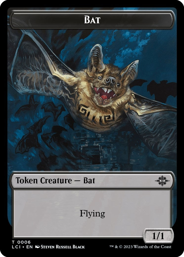 Bat Token (6) (The Lost Caverns of Ixalan)