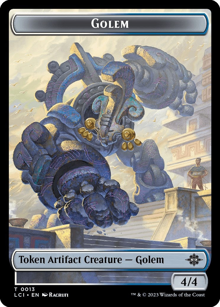 Image for Golem Token (13) (The Lost Caverns of Ixalan) - Magic: The Gathering