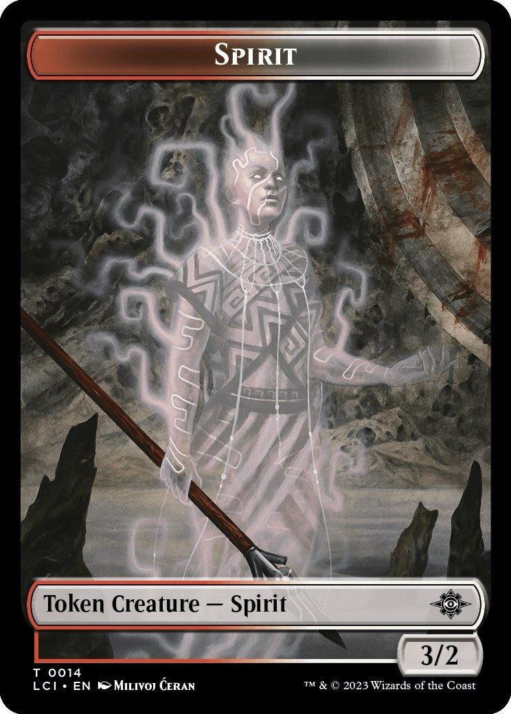 Spirit Token (14) (The Lost Caverns of Ixalan)