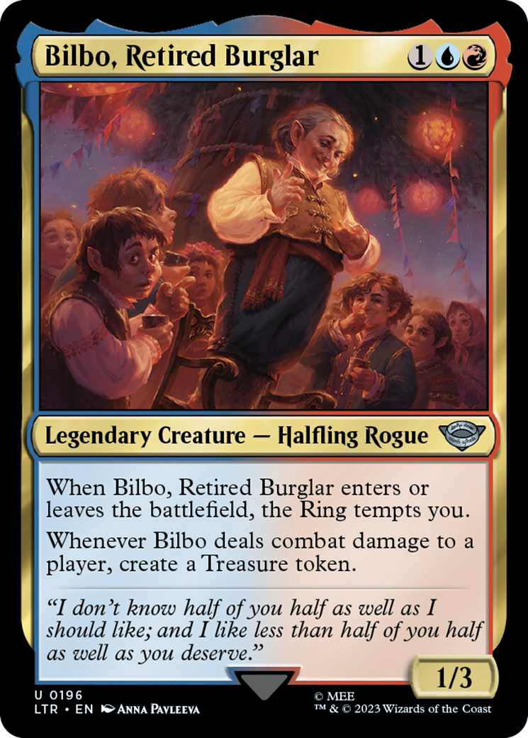 Bilbo, Retired Burglar (196) (LTR)