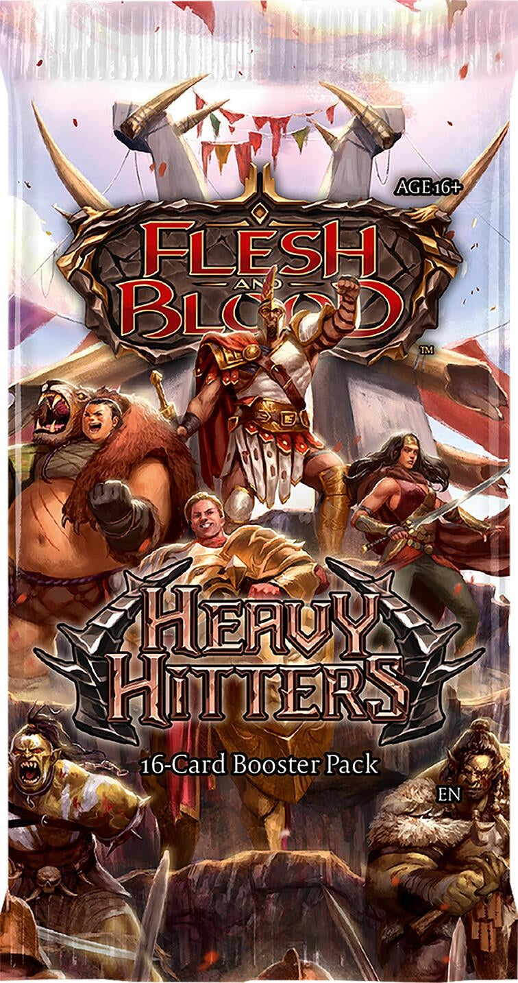Image for Heavy Hitters Booster Pack - Flesh and Blood TCG
