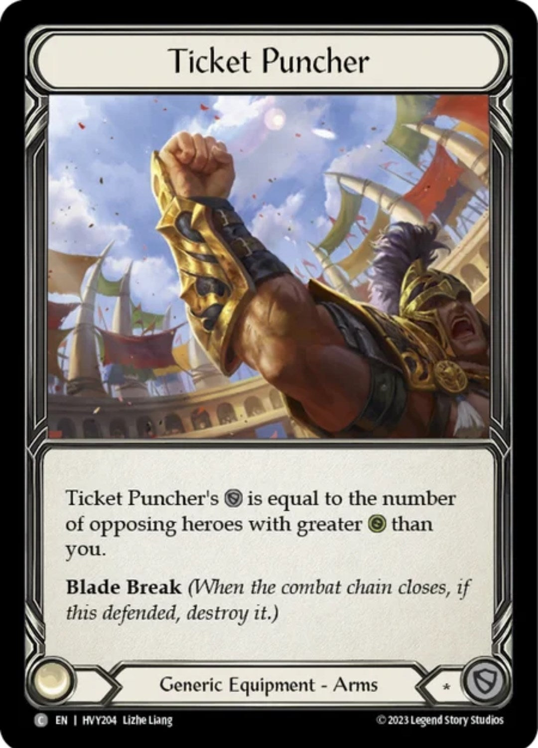 Image for Ticket Puncher (HVY204) (Heavy Hitters) - Flesh and Blood TCG