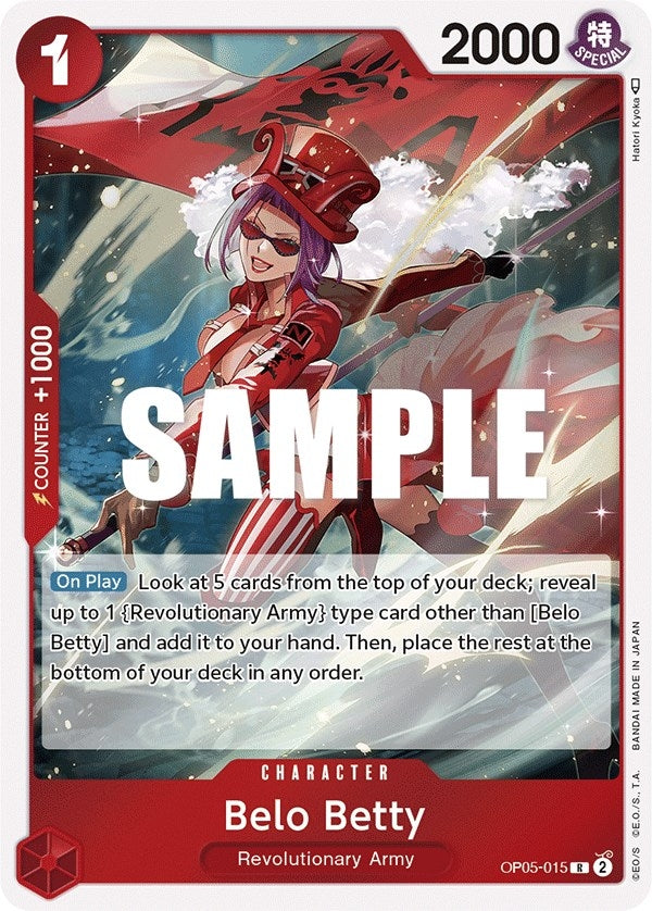 Belo Betty (015) (OP05-015) (Awakening of the New Era)