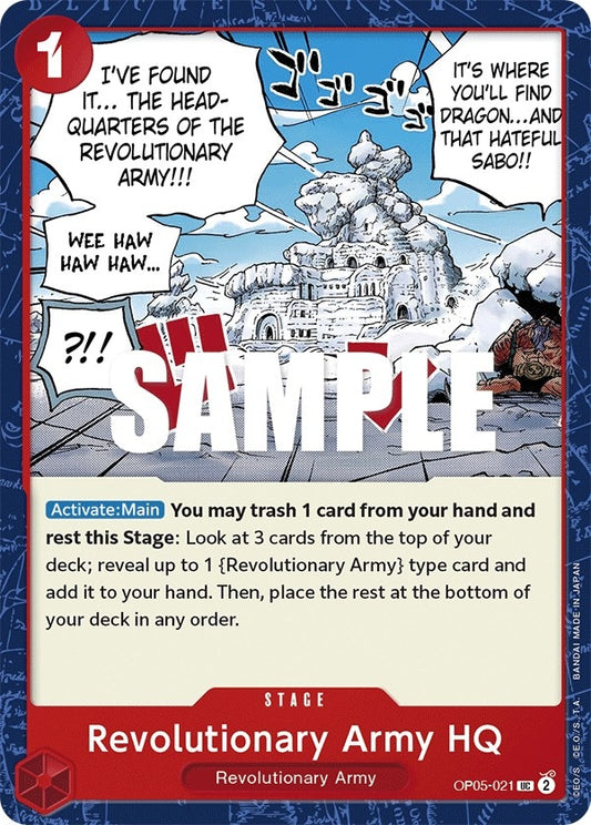 Revolutionary Army HQ (OP05-021) (Awakening of the New Era)