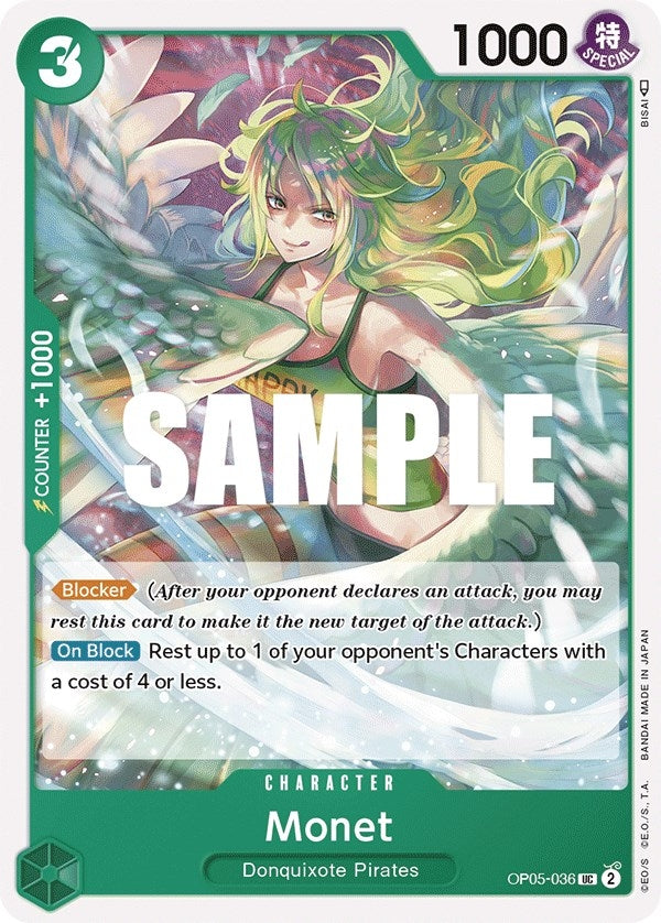 Image for Monet (OP05-036) (Awakening of the New Era) - One Piece Card Game