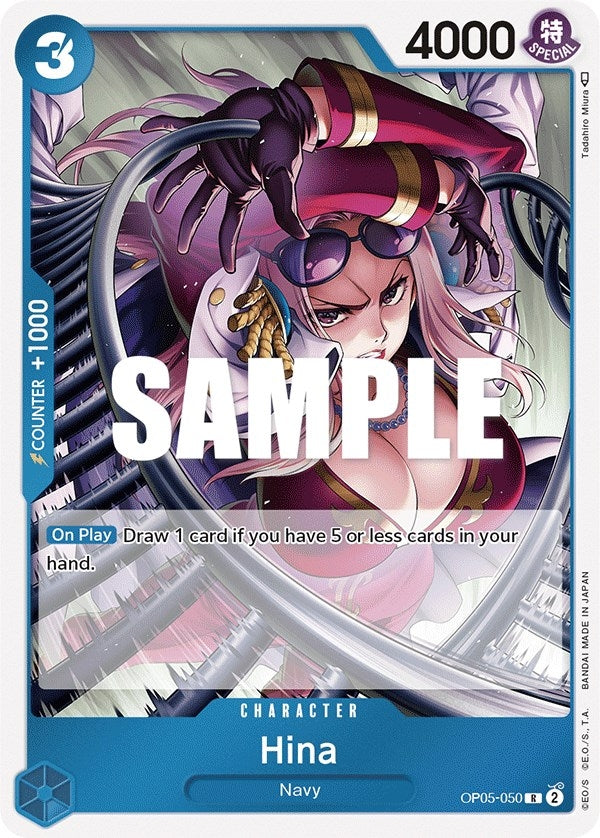 Image for Hina (OP05-050) (Awakening of the New Era) - One Piece Card Game