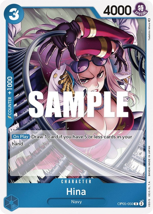 Image for Hina (OP05-050) (Awakening of the New Era) - One Piece Card Game