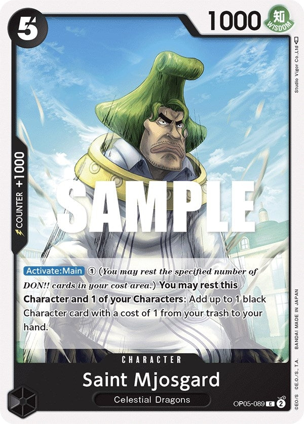 Saint Mjosgard (OP05-089) (Awakening of the New Era)
