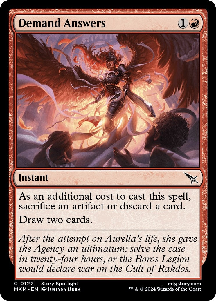Image for Demand Answers (122) (Murders at Karlov Manor) - Magic: The Gathering