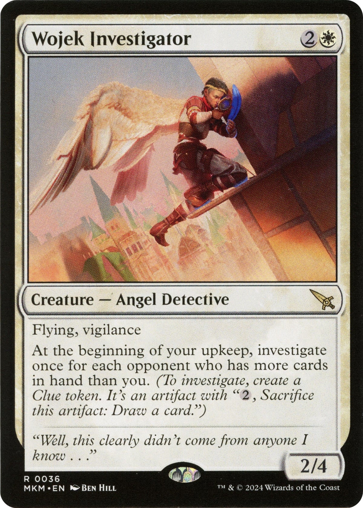 Image for Wojek Investigator (a) (36) (Murders at Karlov Manor) - Magic: The Gathering