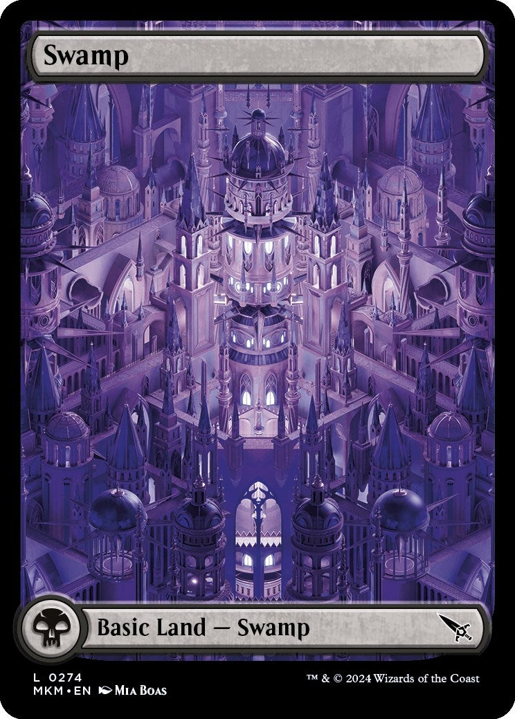 Image for Swamp (0274) (274) (Murders at Karlov Manor) - Magic: The Gathering