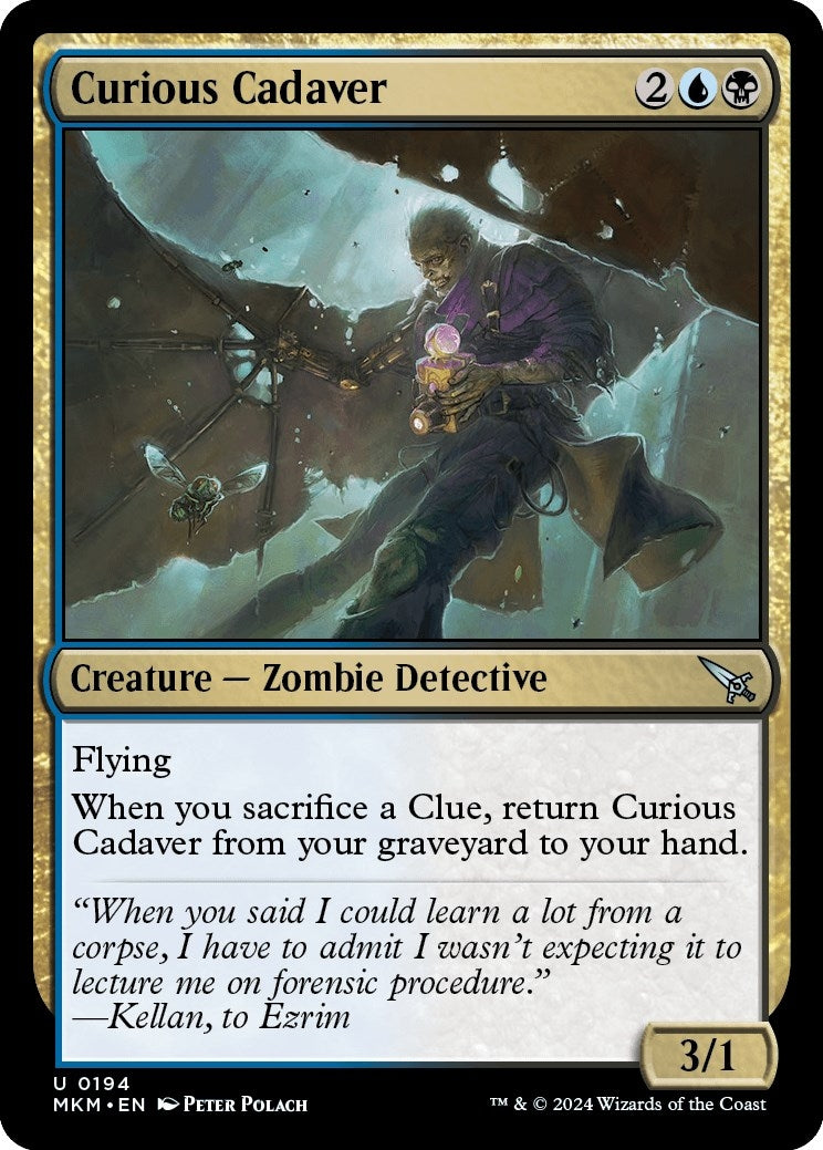 Image for Curious Cadaver (194) (Murders at Karlov Manor) - Magic: The Gathering