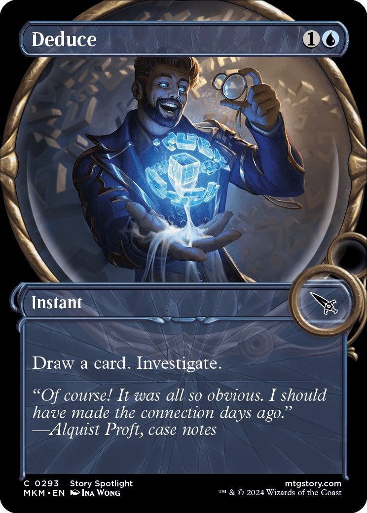 Image for Deduce (Showcase) (293) (Murders at Karlov Manor) - Magic: The Gathering