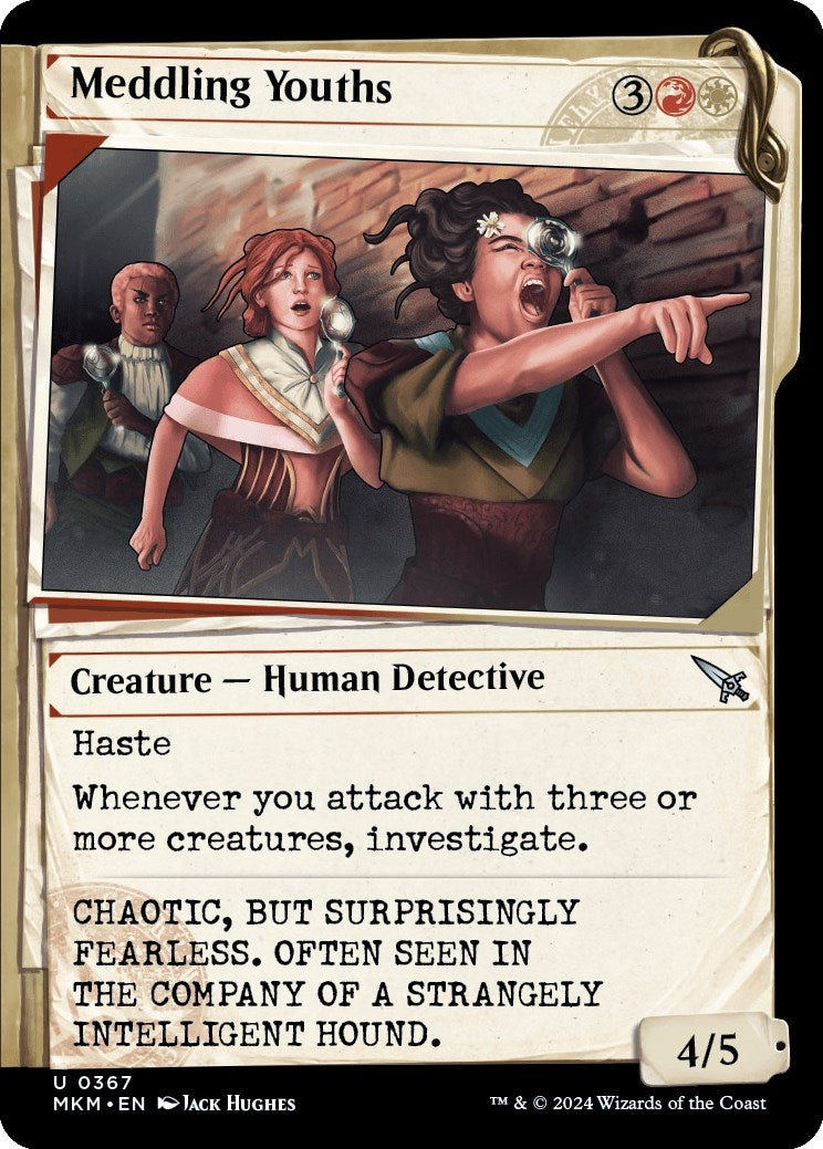 Image for Meddling Youths (Showcase) (367) (Murders at Karlov Manor) - Magic: The Gathering