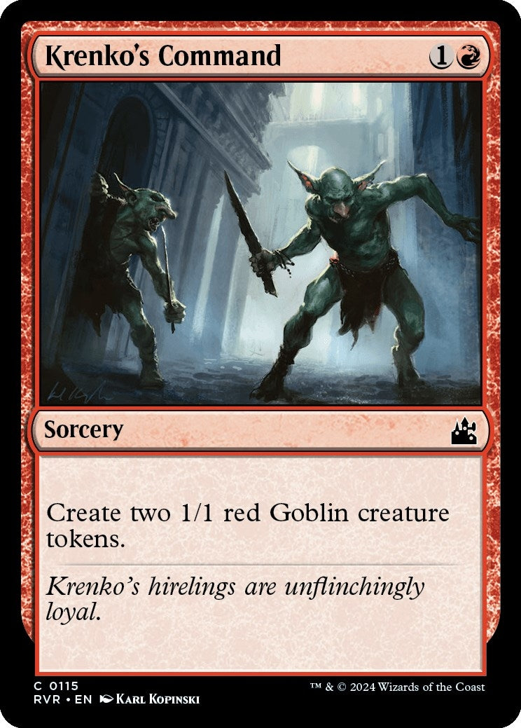 Krenko's Command (115) (Ravnica Remastered)