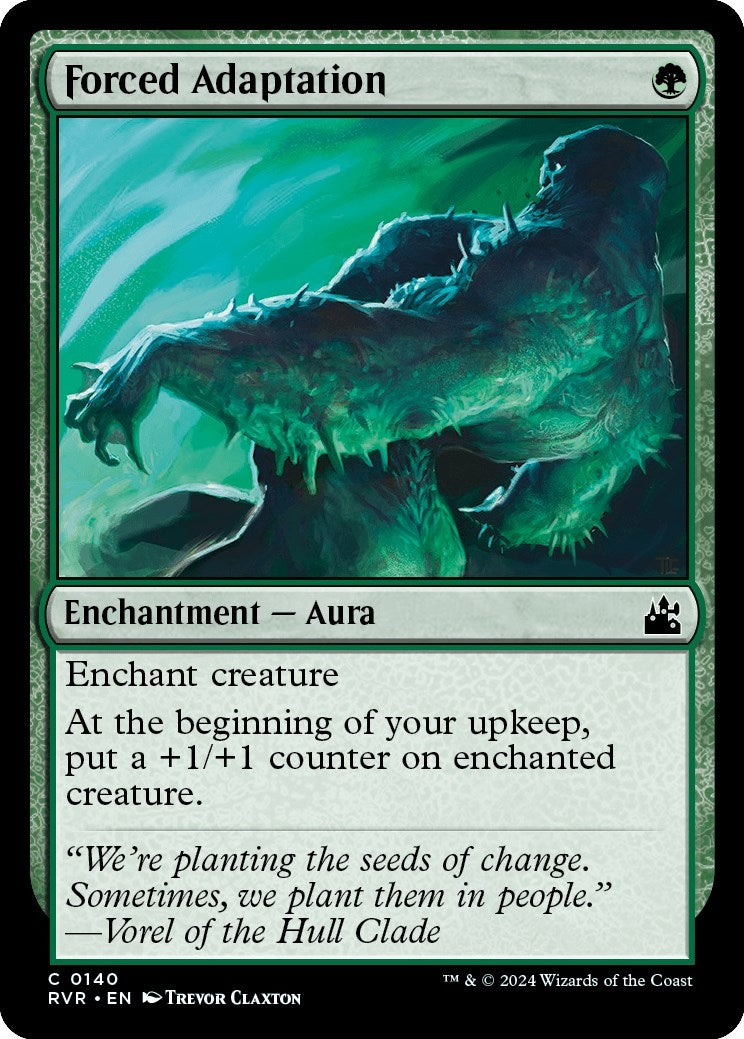 Forced Adaptation (140) (Ravnica Remastered)