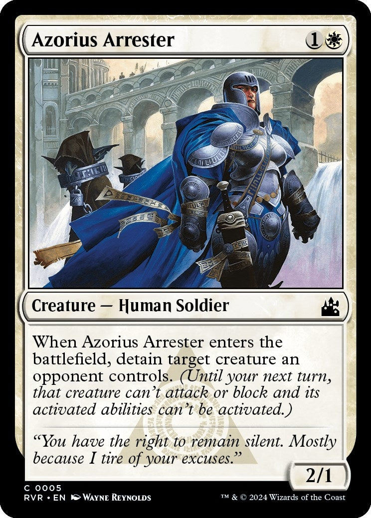 Azorius Arrester (5) (Ravnica Remastered)