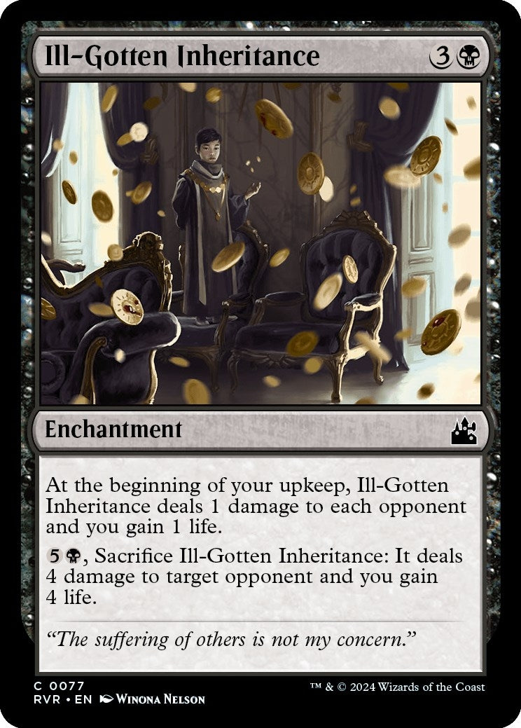Ill-Gotten Inheritance (77) (Ravnica Remastered)