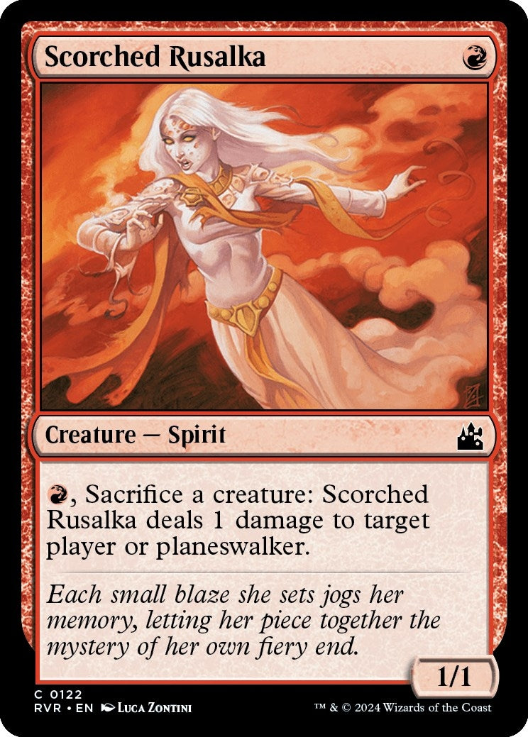 Scorched Rusalka (122) (Ravnica Remastered)