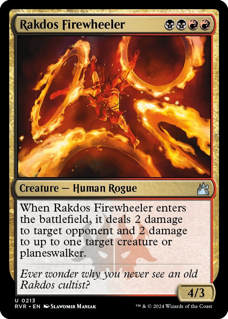 Rakdos Firewheeler (213) (Ravnica Remastered)
