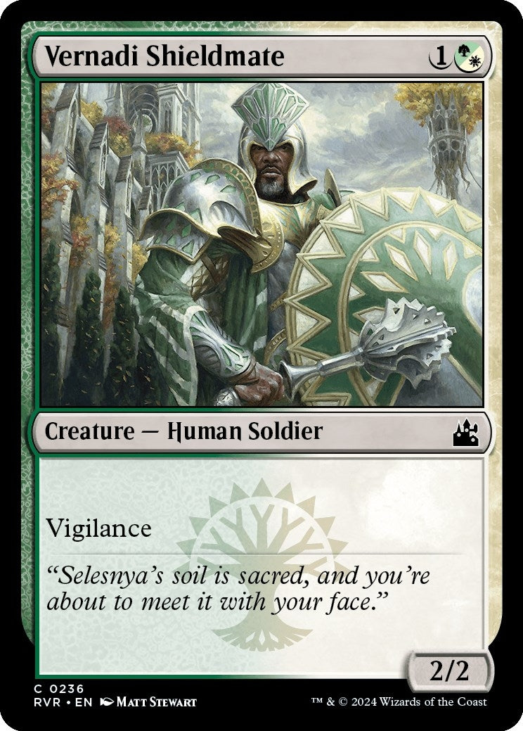 Vernadi Shieldmate (236) (Ravnica Remastered)