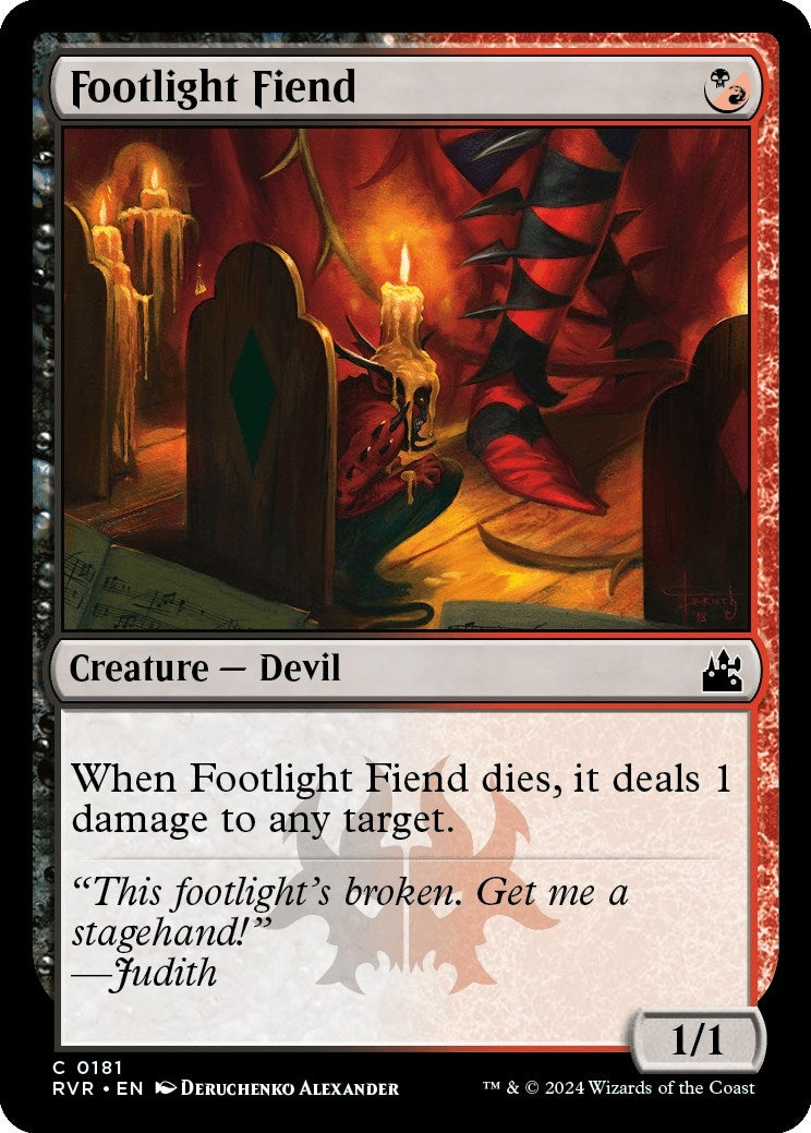 Footlight Fiend (181) (Ravnica Remastered)