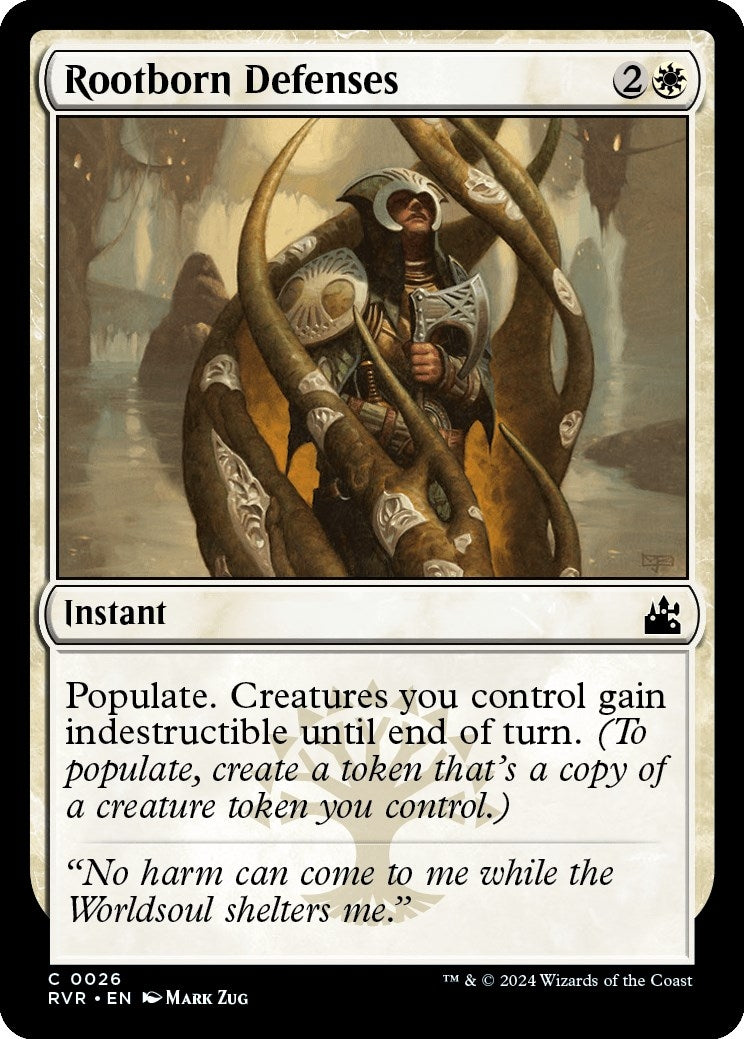 Rootborn Defenses (26) (Ravnica Remastered)