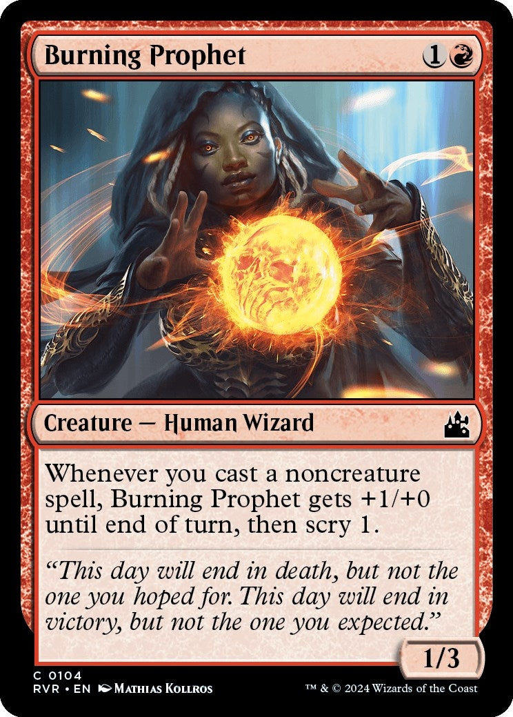 Burning Prophet (104) (Ravnica Remastered)